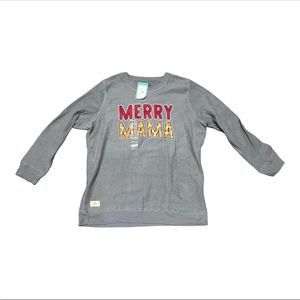 ✨Simply Southern | Merry Mama 🎄 | Long Sleeve | Crew Neck Top | NWT